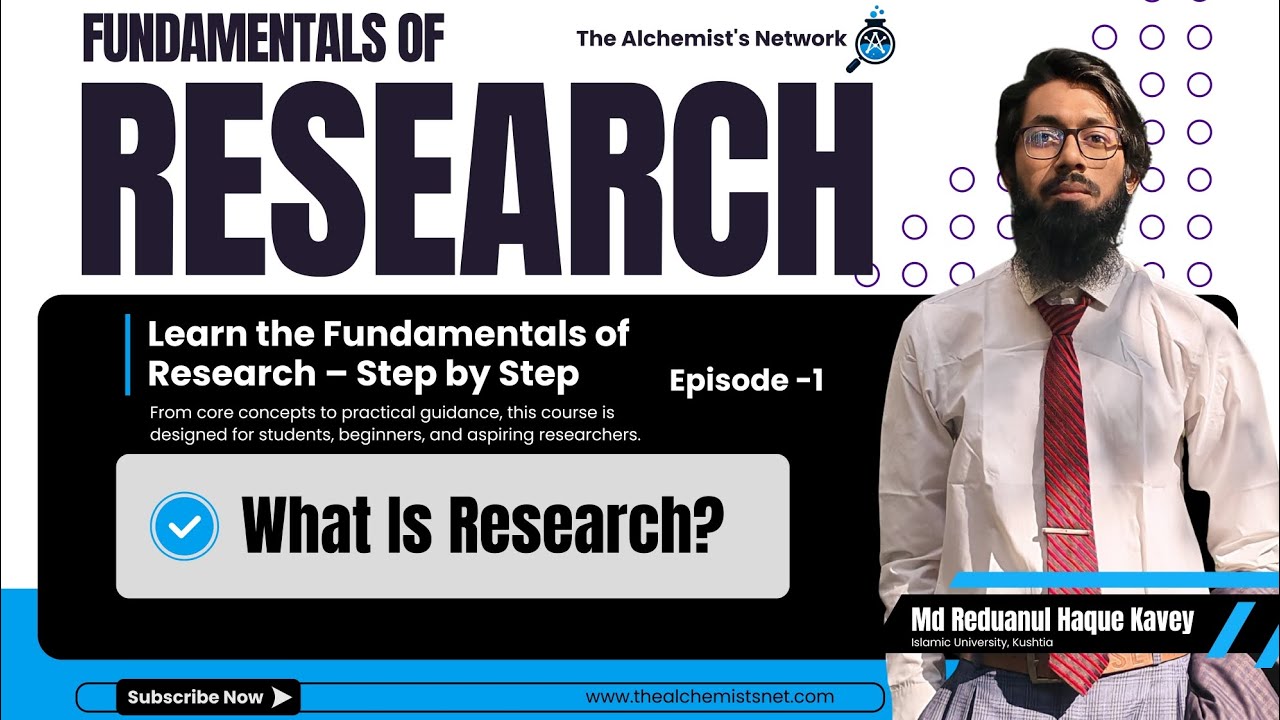 What is Research? | Fundamentals of Research Ep. 1
